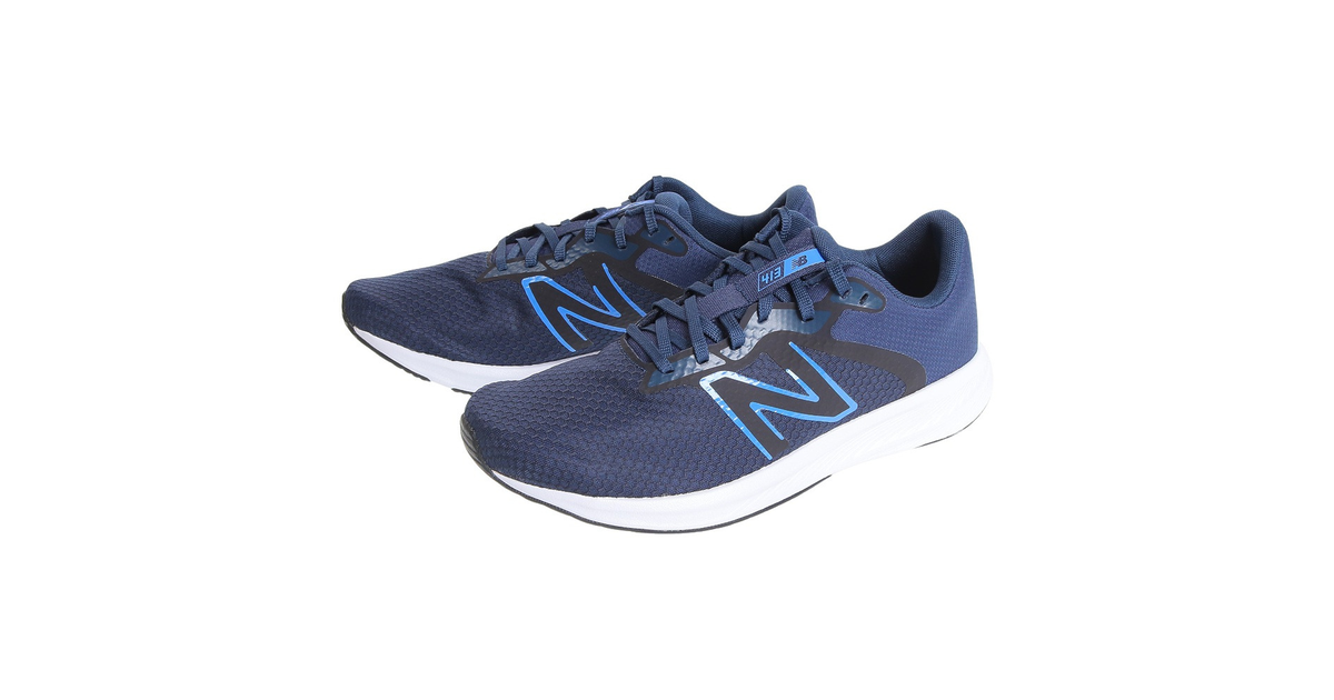 ニューバランス（new balance）（メンズ）ランニングシューズ ネイビー ブルー M413NB2 2E スニーカー トレーニング 部活