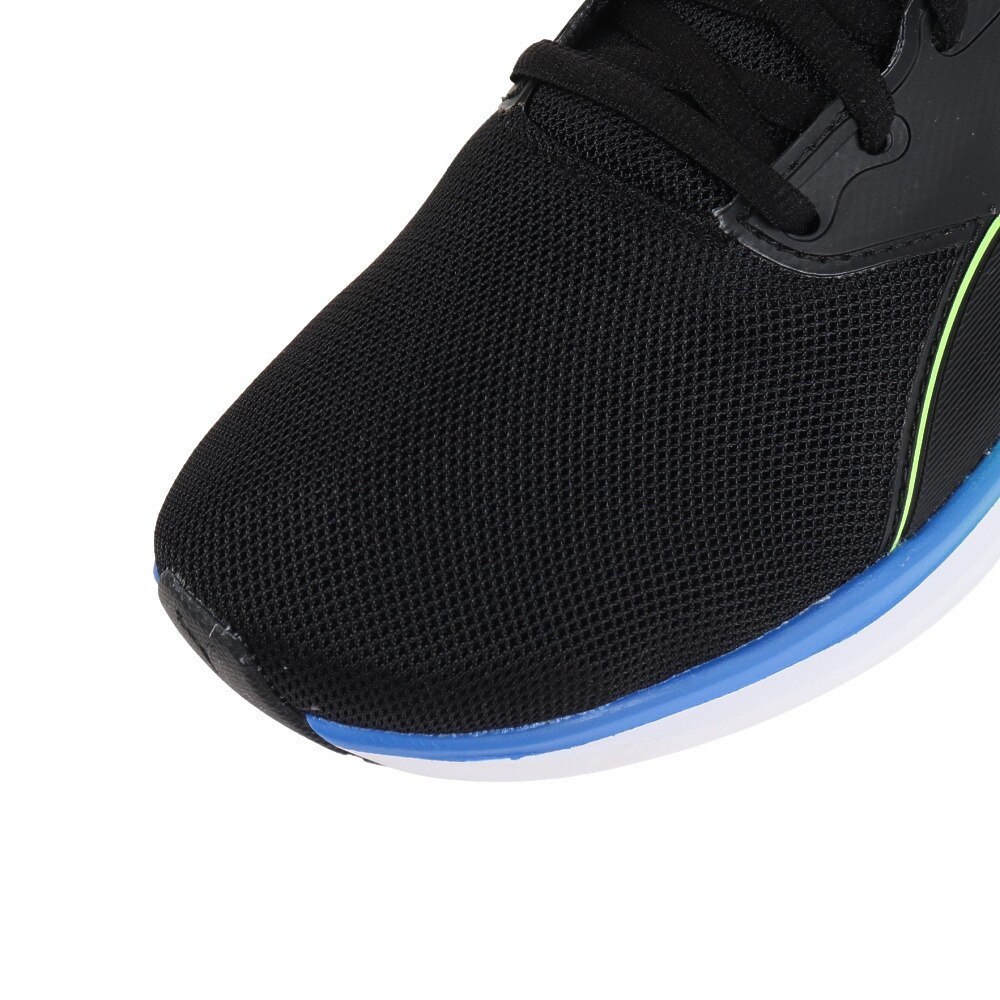 プーマ（PUMA）（メンズ）ランニングシューズ トランスポート ブラック ブルー 37702817 スニーカー ジョギング スポーツ トレーニング 日常履き 部活