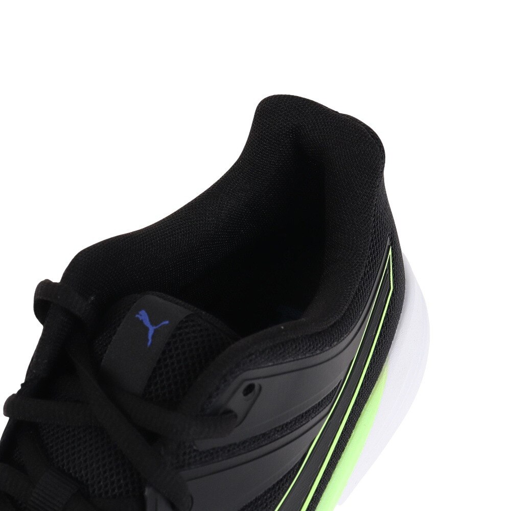 プーマ（PUMA）（メンズ）ランニングシューズ トランスポート ブラック ブルー 37702817 スニーカー ジョギング スポーツ トレーニング 日常履き 部活