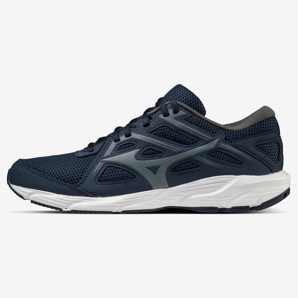 ミズノ（MIZUNO）（メンズ）ランニングシューズ マキシマイザー 25 ネイビー グレー K1GA230008 スニーカー スポーツ トレーニング ジョキング