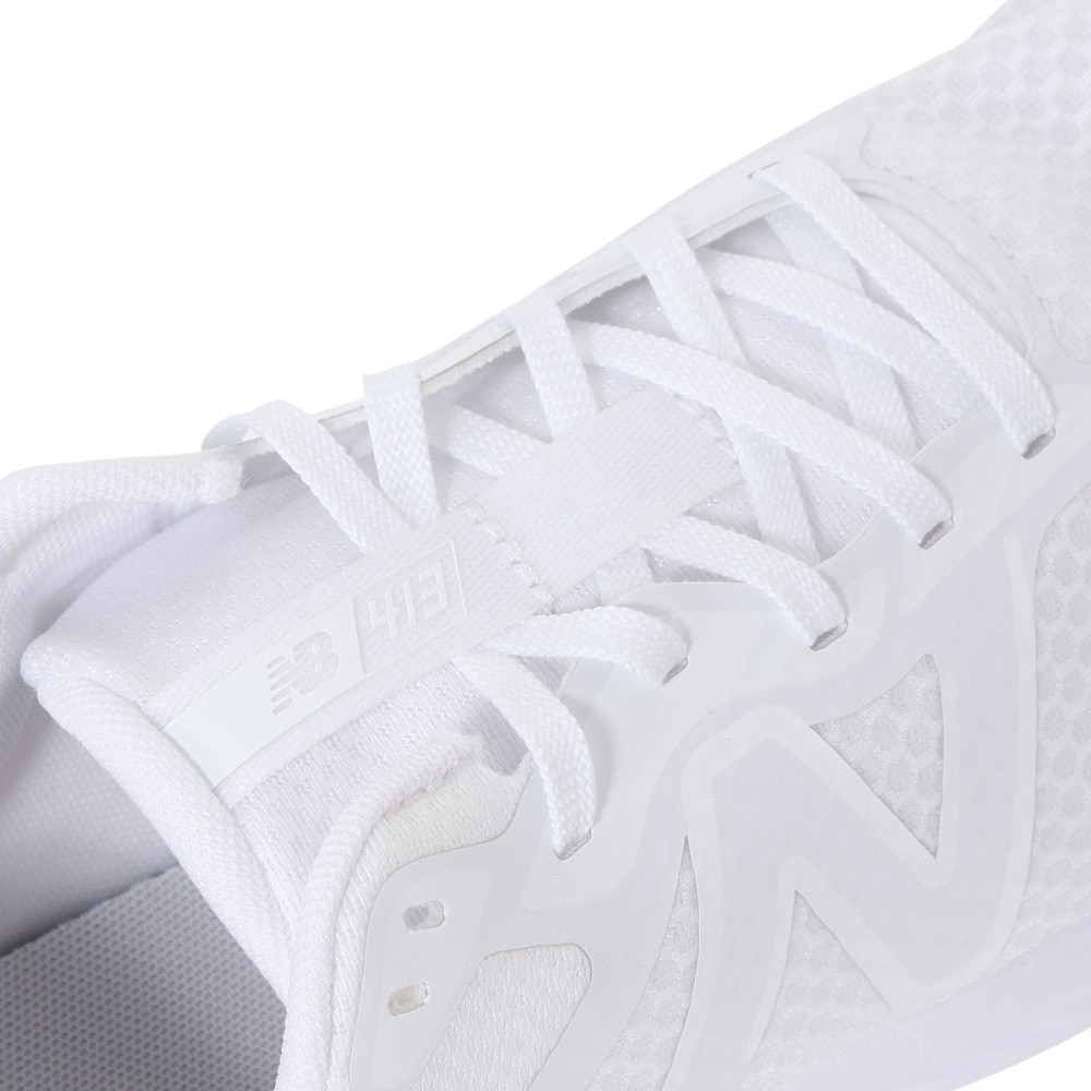 ニューバランス（new balance）（メンズ）ランニング シューズ 413 v2 ホワイト M413WW22E スニーカー スポーツ ジョグ ウォーク クッション性 軽量 通学
