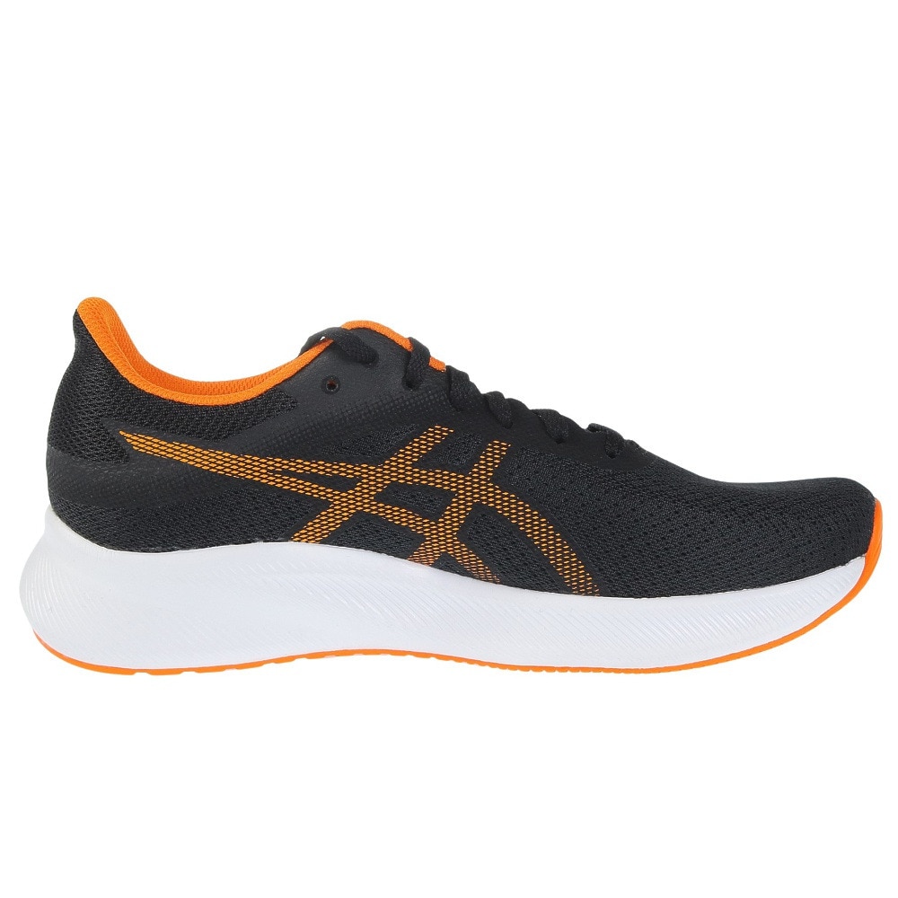 アシックス（ASICS）（メンズ）ランニング シューズ パトリオット 13 ワイド ブラック オレンジ 1011B567.006 スニーカー ジョグ ウォーキング 通気性 耐久性