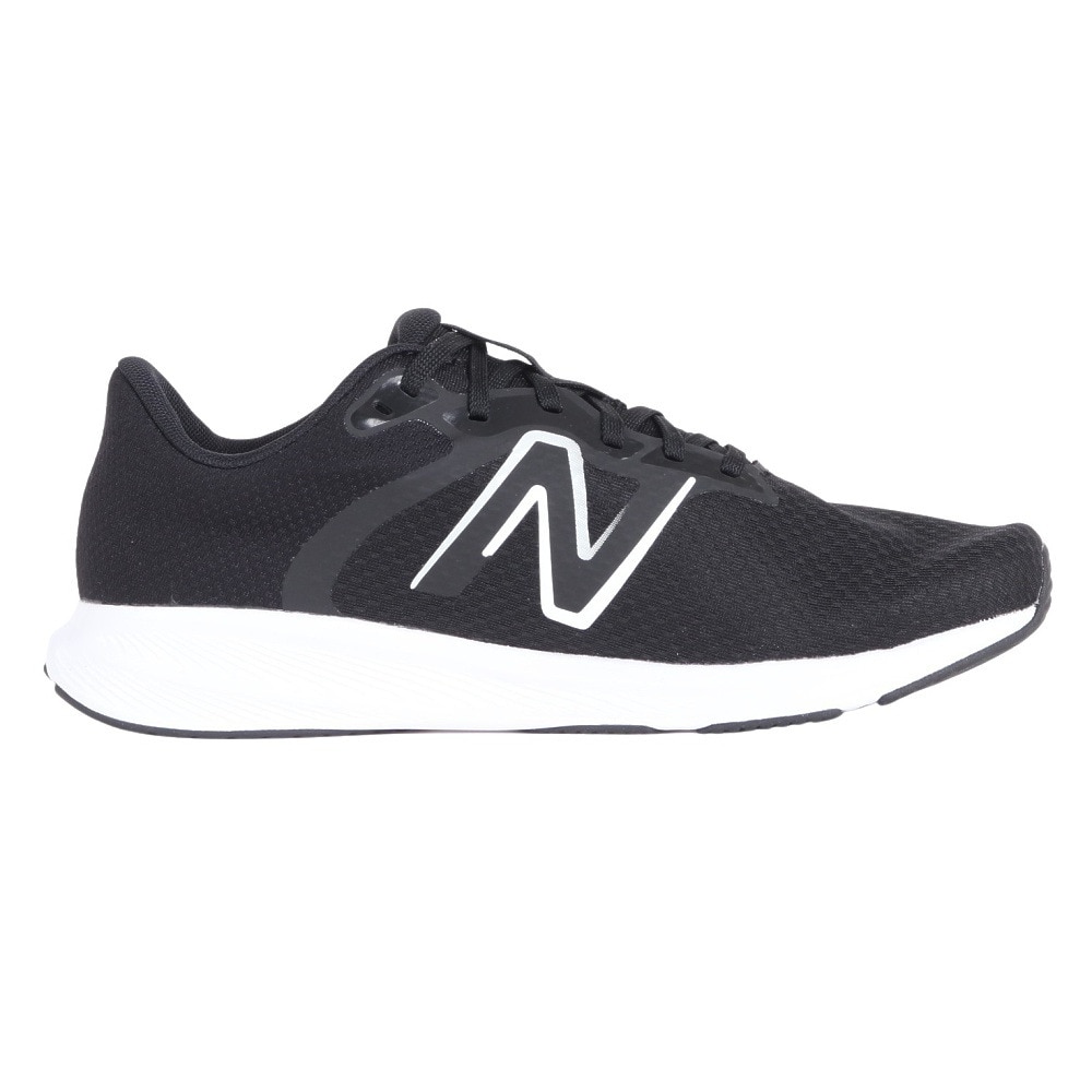 ニューバランス（new balance）（メンズ）ランニング シューズ 413 v2 ブラック ホワイト M413LB22E スニーカー スポーツ ジョグ ウォーク 軽量 通学 通勤