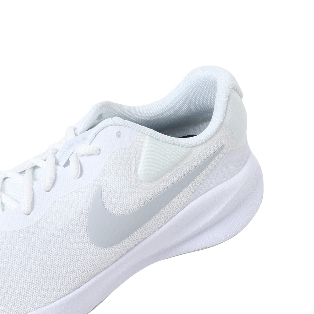 ナイキ（NIKE）（メンズ）スポーツ シューズ レボリューション7 ホワイト FB2207-100 スニーカー ランニングシューズ クッション性 学校 部活 登校 通学