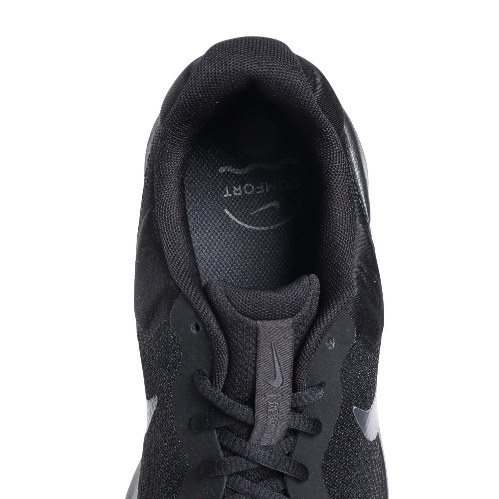 ナイキ（NIKE）（メンズ）スポーツ シューズ レボリューション7エクストラワイド ブラック FB8501-001 スニーカー ランニング クッション性 学校 部活 通学