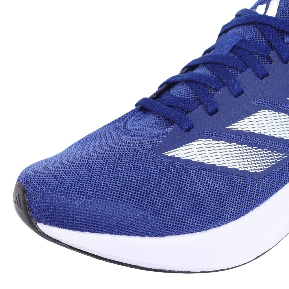 アディダス（adidas）（メンズ）スポーツ シューズ デュラモRC U ブルー ID2701 スニーカー ランニングシューズ トレーニング 軽量 部活 通学 運動 リサイクル