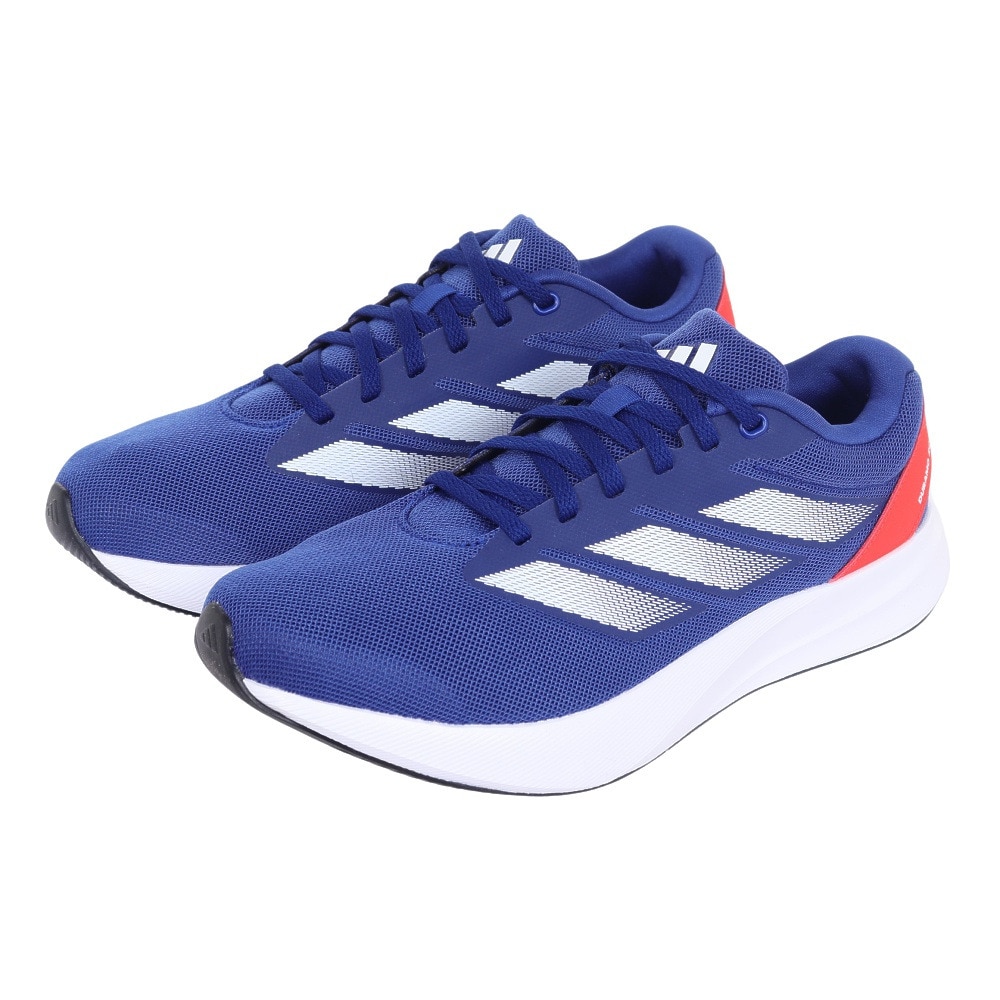 アディダス（adidas）（メンズ）スポーツ シューズ デュラモRC U ブルー ID2701 スニーカー ランニングシューズ トレーニング 軽量 部活 通学 運動 リサイクル
