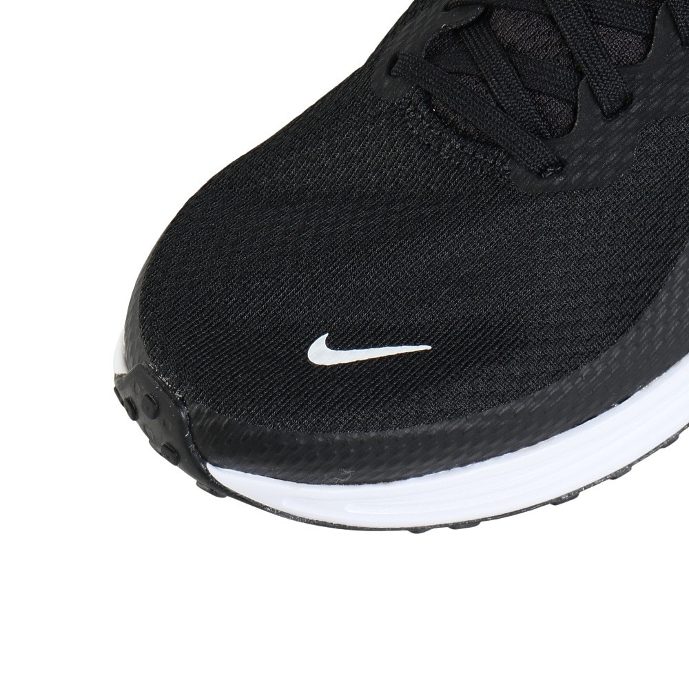 ナイキ（NIKE）（メンズ）ランニングシューズ トレーニングシューズ レボリューション 8 エクストラワイド ブラック HQ1996-001 スニーカー