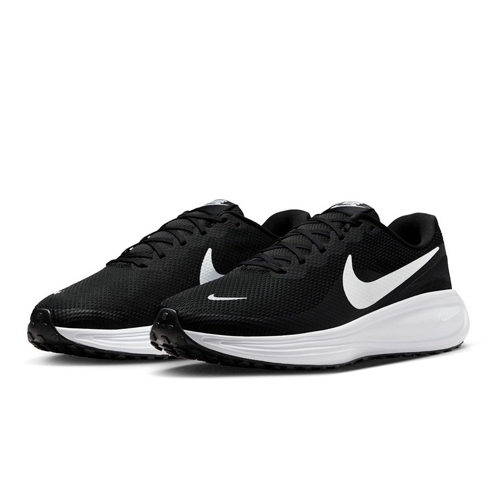 ナイキ（NIKE）（メンズ）スポーツシューズ ランニングシューズ レボリューション 8 エクストラワイド HQ1996-001