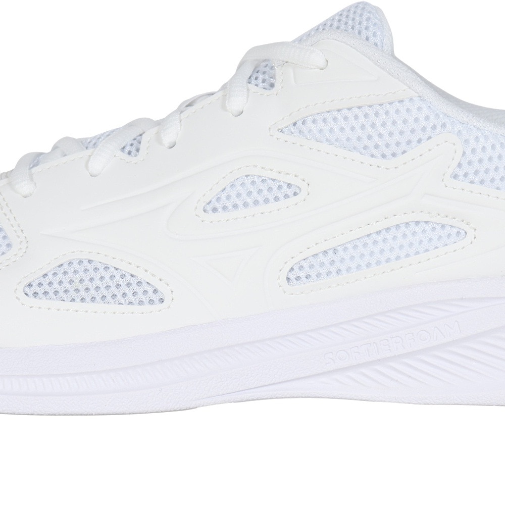 m ホワイト XL ミズノ（MIZUNO）（メンズ、レディース）スポーツシューズ ランニング