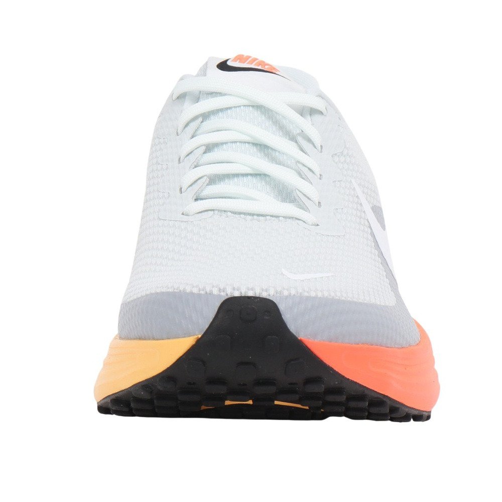 ナイキ（NIKE）（メンズ）スポーツシューズ ランニングシューズ レボリューション 8 ホワイト オレンジ HJ9198-104 スポーツ シューズ