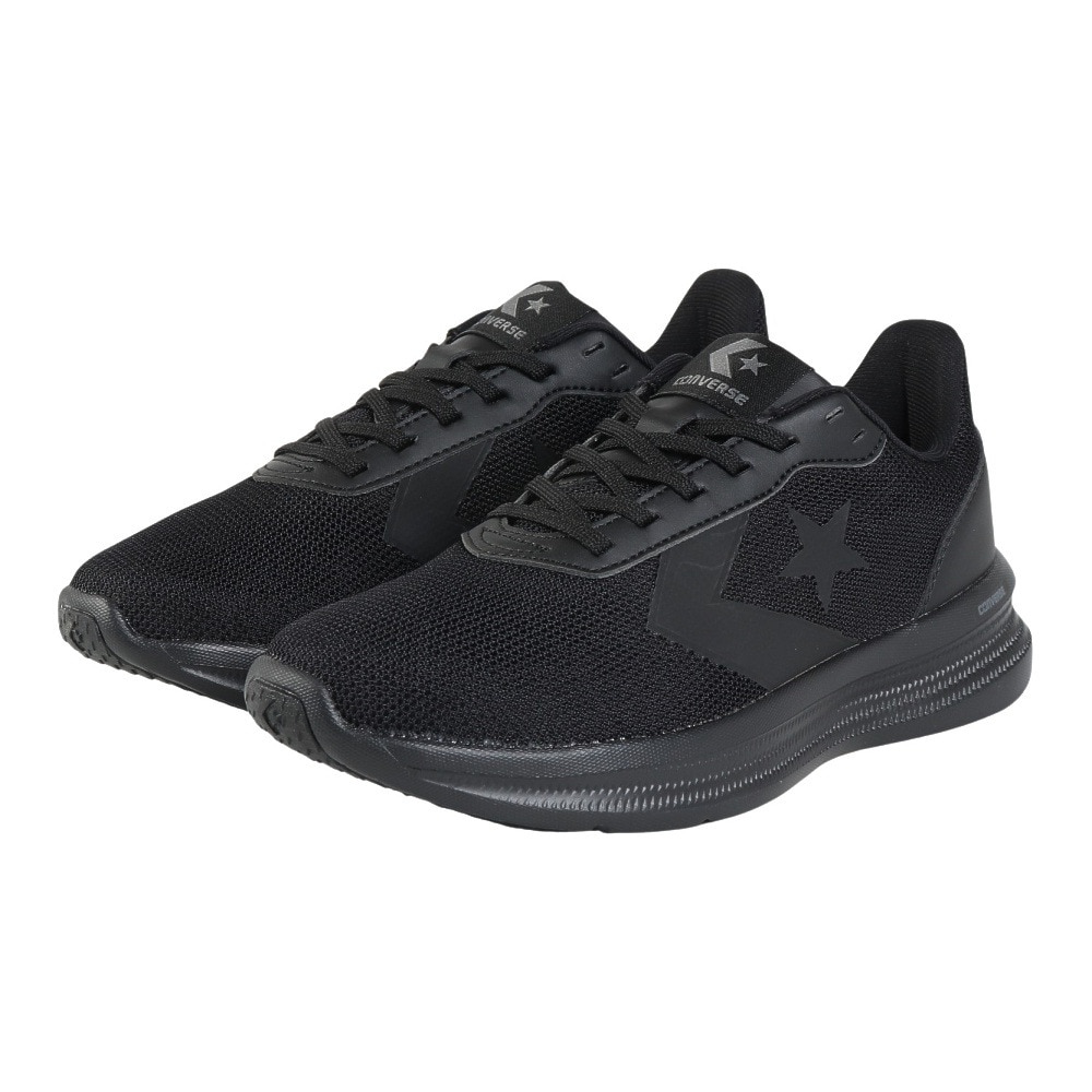 コンバース（CONVERSE）（メンズ、レディース）スポーツシューズ ランニングシューズ デイスター ブラックモノクローム 34201871