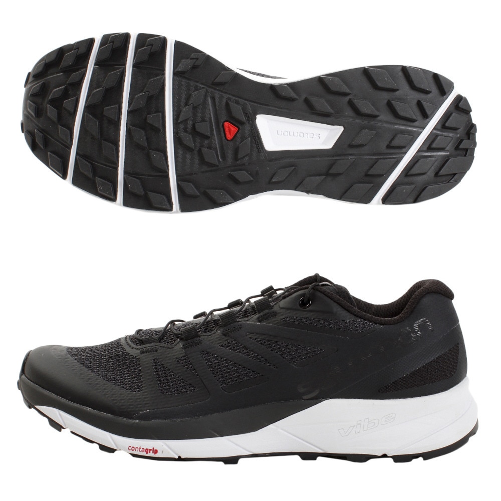  ランニングシューズ SENSE RIDE L40772000 BLACK トレランシューズ