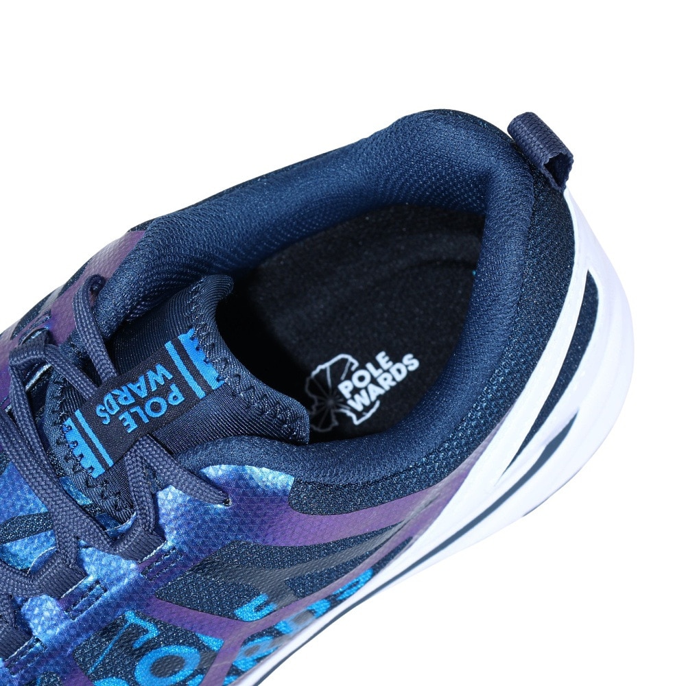 POLEWARDS（メンズ）ランニングシューズ アドベラ スティングレー ADVERA STINGRAY ブルー PW2KFZ01 BLU ★★★