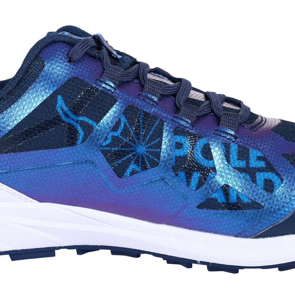 POLEWARDS（メンズ）ランニングシューズ アドベラ スティングレー ADVERA STINGRAY ブルー PW2KFZ01 BLU ★★★