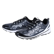 POLEWARDS（メンズ）ランニングシューズ アドベラ シャーク ADVERA SHARK ブラック グレー PW2KFZ02 BLK スニーカー