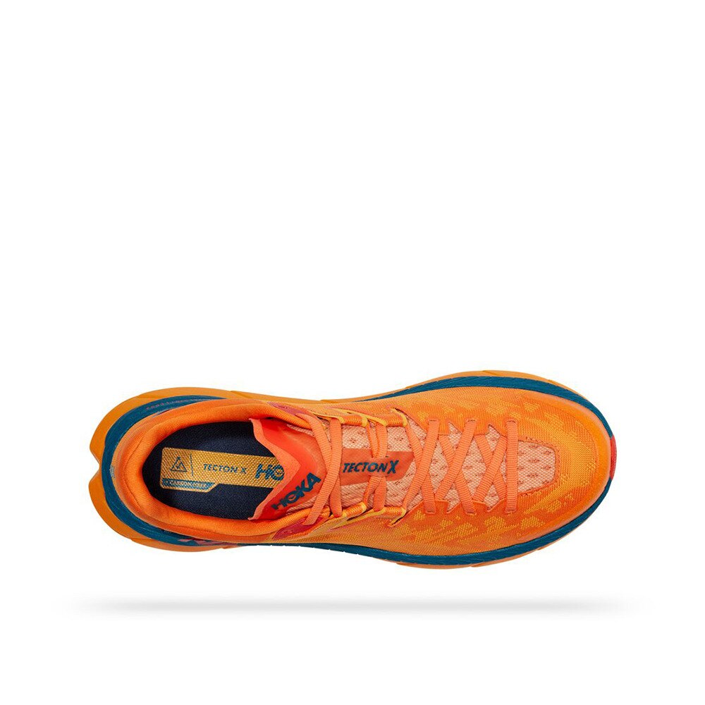 ホカ（HOKA）（メンズ）ランニングシューズ トレランシューズ テクトン エックス レギュラー 1123161-PORY オレンジ