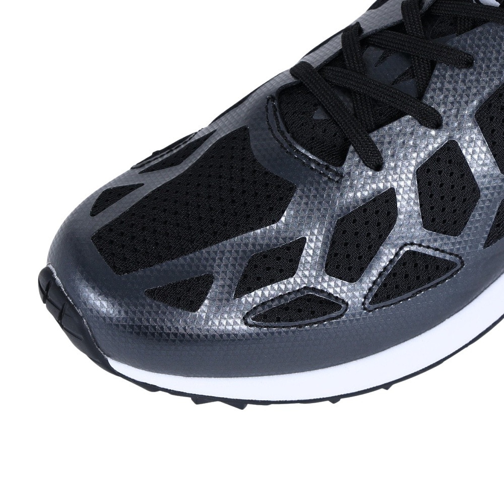 ポールワーズ（POLEWARDS）（メンズ）ランニングシューズ アドベラ ライト ADVERA LIGHT BLK ブラック 黒 PW2MFZ02 BLK スニーカー 防水
