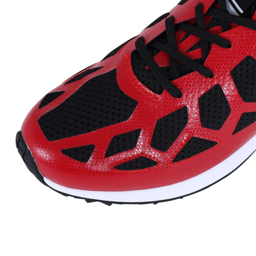 ポールワーズ（POLEWARDS）（メンズ）ランニングシューズ メンズ 赤 アドベラ ライト ADVERA LIGHT レッド PW2MFZ02 RED スニーカー 防水