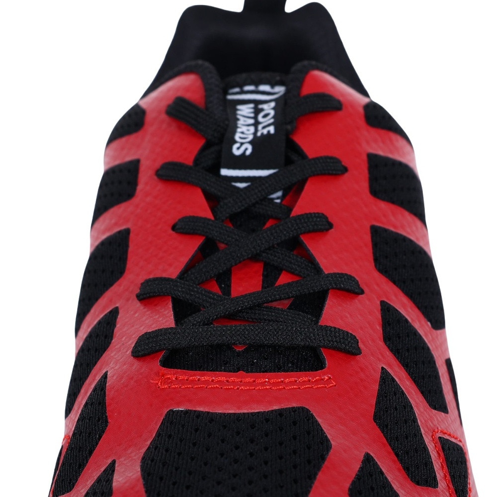 ポールワーズ（POLEWARDS）（メンズ）ランニングシューズ メンズ 赤 アドベラ ライト ADVERA LIGHT レッド PW2MFZ02 RED スニーカー 防水