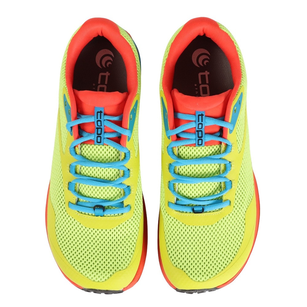 TOPO（TOPO）（メンズ）ランニングシューズ エムティーフォー イエロー 0200450085221 スニーカー トレランシューズ トレーニング 安定感 耐久性 部活