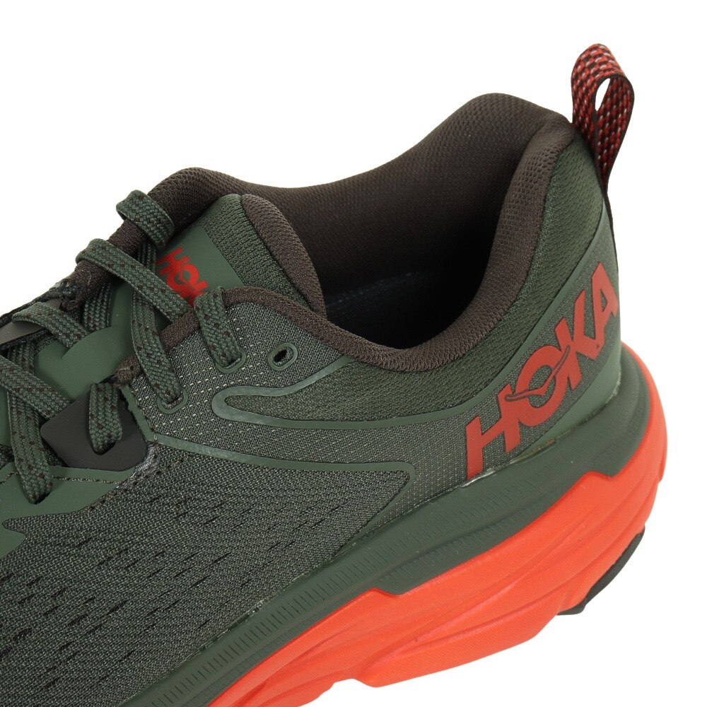 HOKA（メンズ）ランニングシューズ チャレンジャーATR 6 ダークグリーン 1106510-TFST スニーカー トレイルラン オフロード 通学 通勤