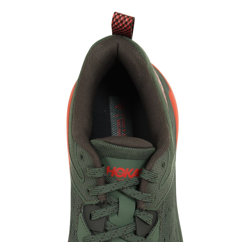 HOKA（メンズ）ランニングシューズ チャレンジャーATR 6 ダークグリーン 1106510-TFST スニーカー トレイルラン オフロード 通学 通勤