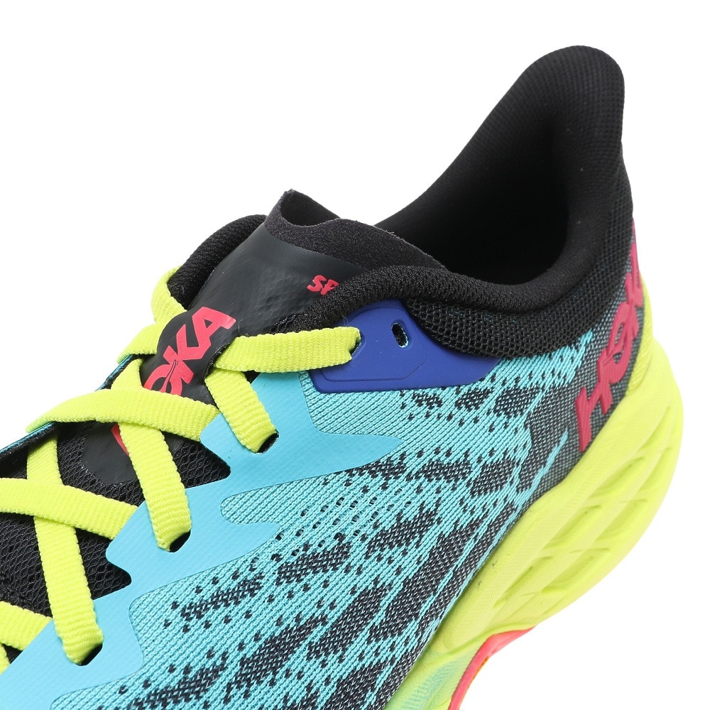 ホカ（HOKA）（メンズ）ランニングシューズ スピードゴート 5 ライトブルー 1123157-SBBK スニーカー トレイルラン 厚底 登山道 オフロード