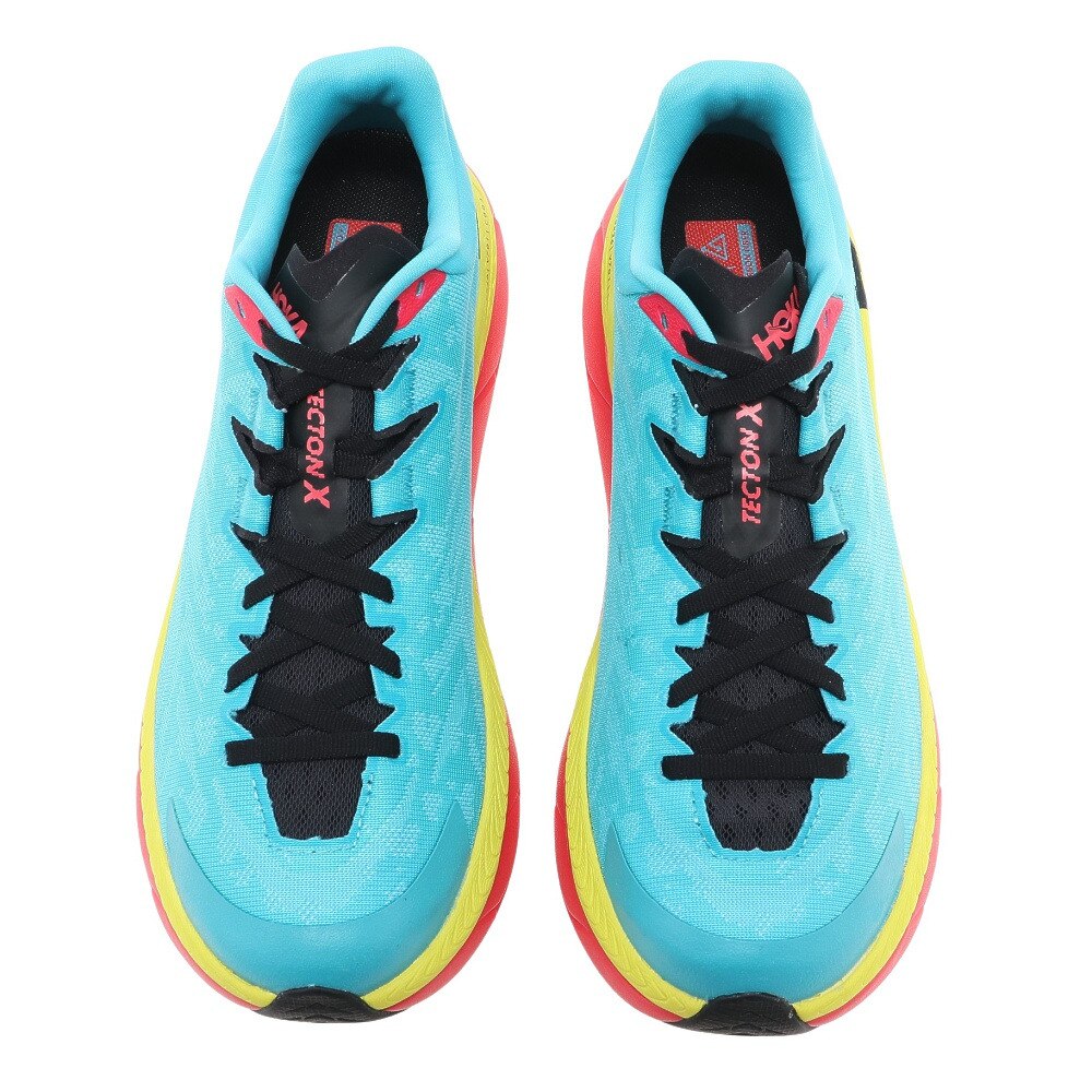 ホカ（HOKA）（メンズ）ランニングシューズ メンズ ライトブルー テクトン X レギュラー 1123161-SBDP スニーカー トレランシューズ 陸上 部活 運動靴