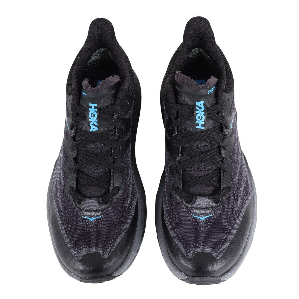 ホカ（HOKA）（メンズ）ランニングシューズ スピードゴート 5 GTX レギュラー ブラック 1127912-BBLC スニーカー 防水 雨 トレイルラン オフロード