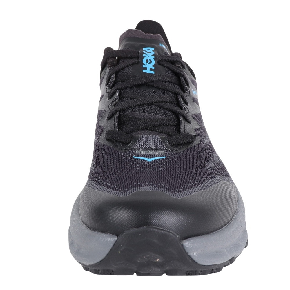 ホカ（HOKA）（メンズ）ランニングシューズ スピードゴート 5 GTX レギュラー ブラック 1127912-BBLC スニーカー 防水 雨 トレイルラン オフロード