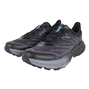 ホカ（HOKA）（メンズ）ランニングシューズ スピードゴート 5 GTX レギュラー ブラック 1127912-BBLC スニーカー 防水 雨 雨天 トレイルラン オフロード