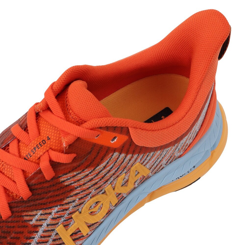 ホカ（HOKA）（メンズ）ランニングシューズ 1129930-PBSSN マファテ スピード 4 レギュラー オレンジ メンズ スニーカー 