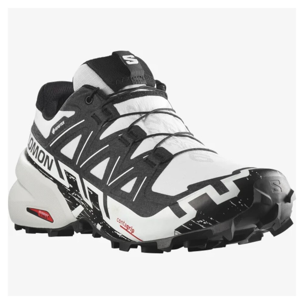 サロモン｜スピードクロス SPEEDCROSS 6 GORE-TEX ブラック ホワイト L41738900 メンズ スニーカー シューズ -  スポーツ用品はスーパースポーツゼビオ