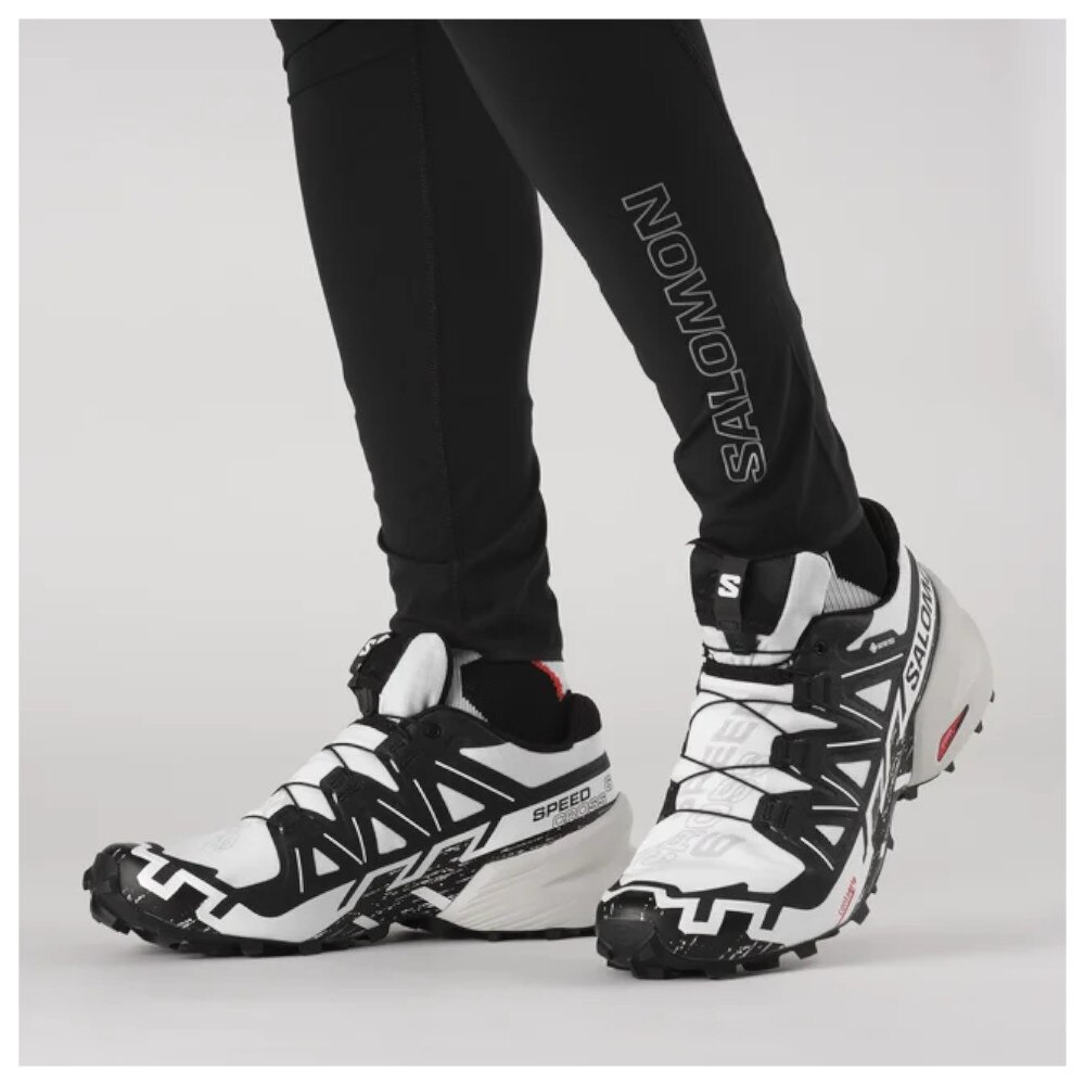 サロモン｜スピードクロス SPEEDCROSS 6 GORE-TEX ブラック ホワイト L41738900 メンズ スニーカー シューズ -  スポーツ用品はスーパースポーツゼビオ