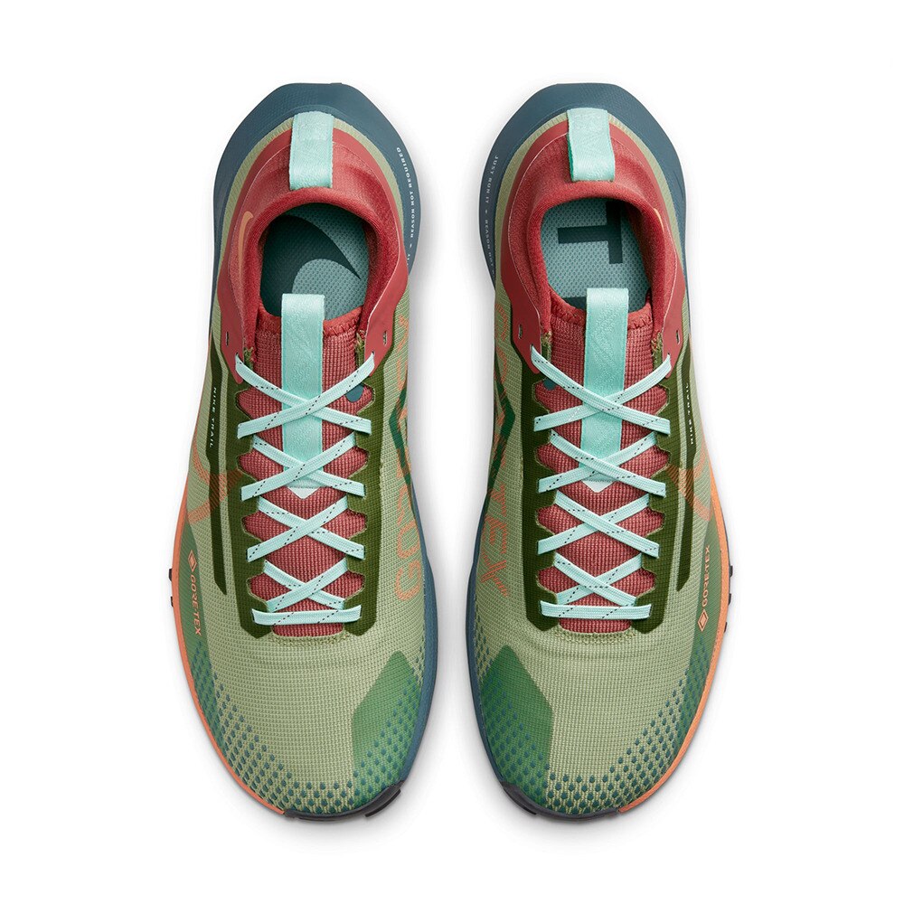 ナイキ（NIKE）（メンズ）ランニングシューズ メンズ 緑 リアクト ペガサス トレイル 4 GTX グリーン DJ7926-300 スニーカー  トレランシューズ トレーニング