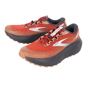 ブルックス(BROOKS)(メンズ)ランニングシューズ カルデラ 6 ブラウン BMM3793 BR スニーカー トレイルランニング 厚底 軽量 反発性  
