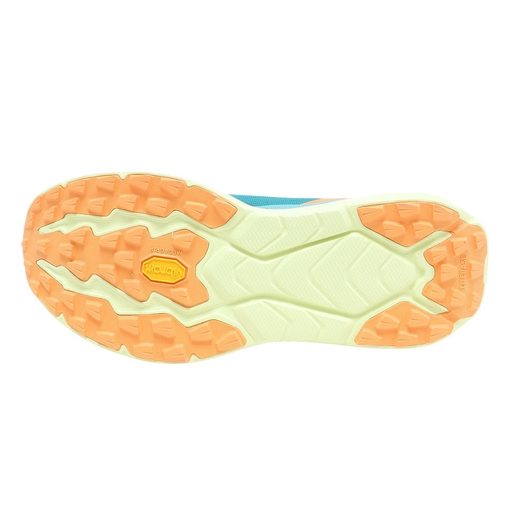 ホカ（HOKA）（メンズ）ランニングシューズ ジナール レギュラー グリーン 1119399-DLCR スニーカー トレイルラン 厚底 軽量 登山道 オフロード