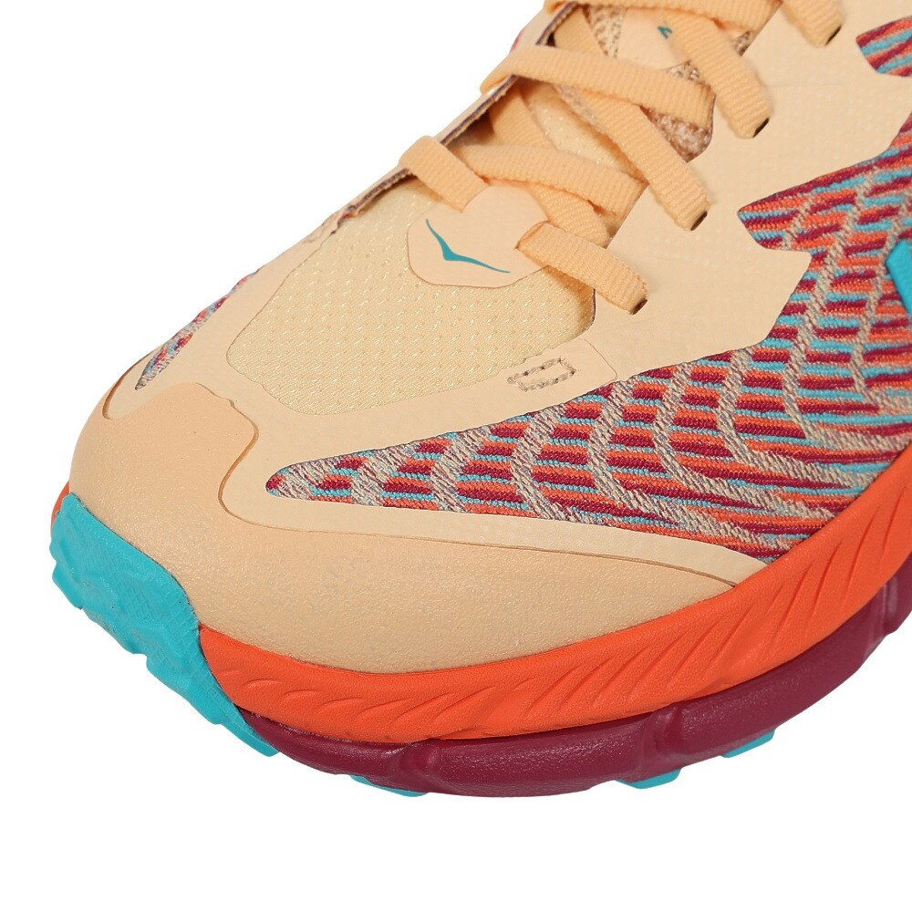 ホカ（HOKA）（メンズ）ランニングシューズ マファテ スピード 4 レギュラー オレンジ 1129930-IFLM スニーカー トレイルラン トレーニング クッション 