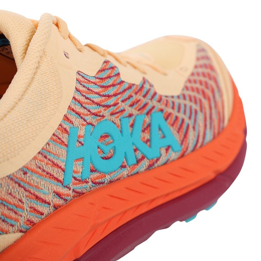ホカ（HOKA）（メンズ）ランニングシューズ マファテ スピード 4 レギュラー オレンジ 1129930-IFLM スニーカー トレイルラン トレーニング クッション 