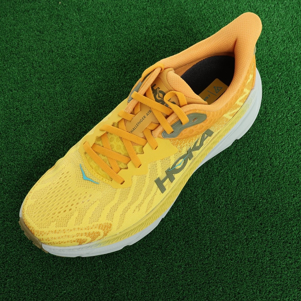 ホカ（HOKA）（メンズ）ランニングシューズ チャレンジャー 7 レギュラー イエロー 1134497-PFGY スニーカー トレイル ジョギング 軽量 厚底 登山道