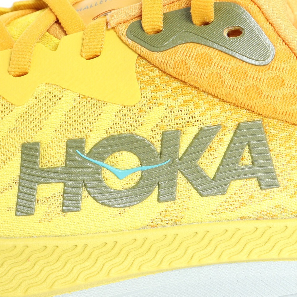 ホカ（HOKA）（メンズ）ランニングシューズ チャレンジャー 7 レギュラー イエロー 1134497-PFGY スニーカー トレイル ジョギング 軽量 厚底 登山道