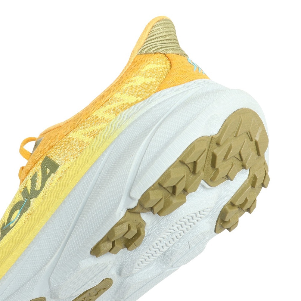 ホカ（HOKA）（メンズ）ランニングシューズ チャレンジャー 7 イエロー 1134497-PFGY スニーカー トレイル ジョギング 軽量 厚底 登山道