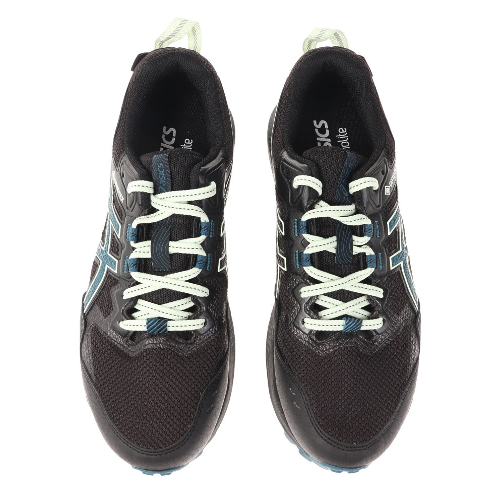 アシックス（ASICS）（メンズ）ランニングシューズ ゲルソノマ 7 GTX ブラック ブルー 1011B593.001 スニーカートレイルラン 防水 クッション オフロード
