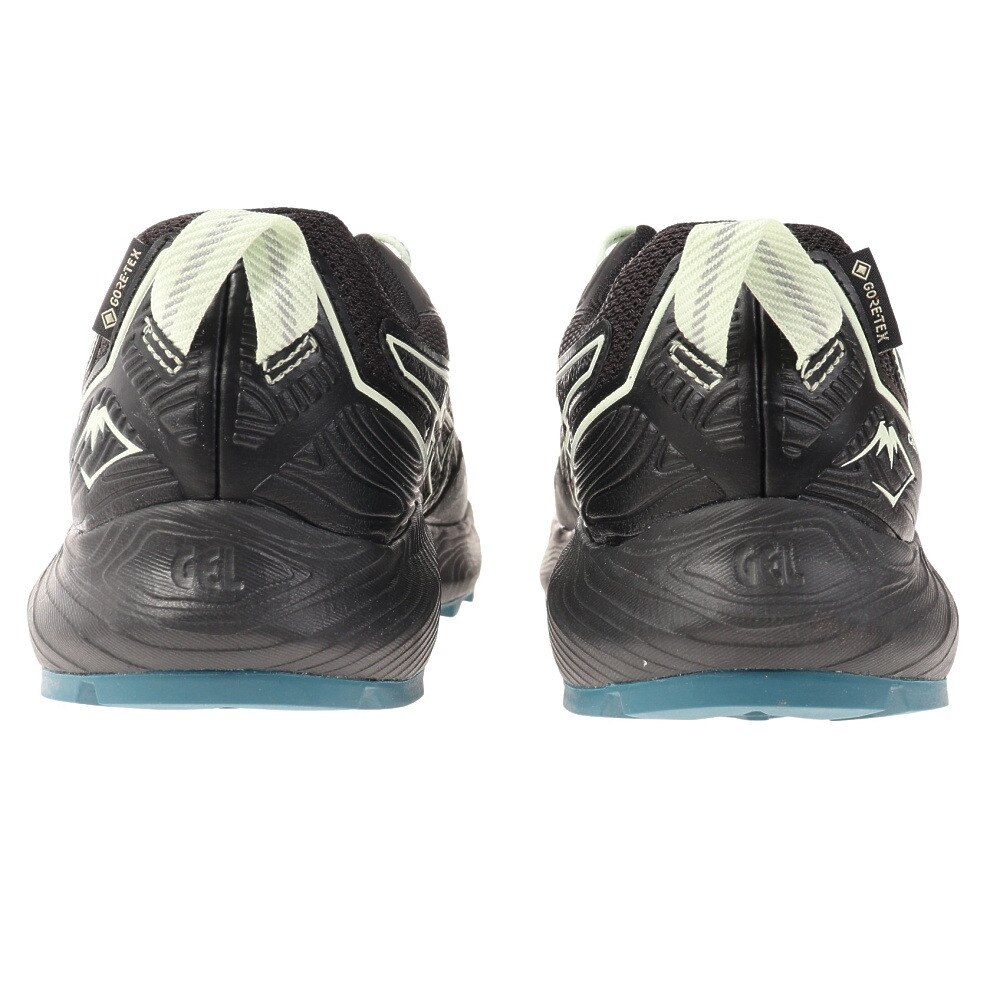アシックス（ASICS）（メンズ）ランニングシューズ ゲルソノマ 7 GTX ブラック ブルー 1011B593.001 スニーカートレイルラン 防水 クッション オフロード