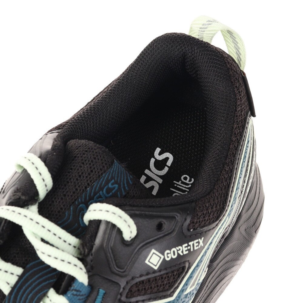 アシックス（ASICS）（メンズ）ランニングシューズ ゲルソノマ 7 GTX ブラック ブルー 1011B593.001 スニーカートレイルラン 防水 クッション オフロード