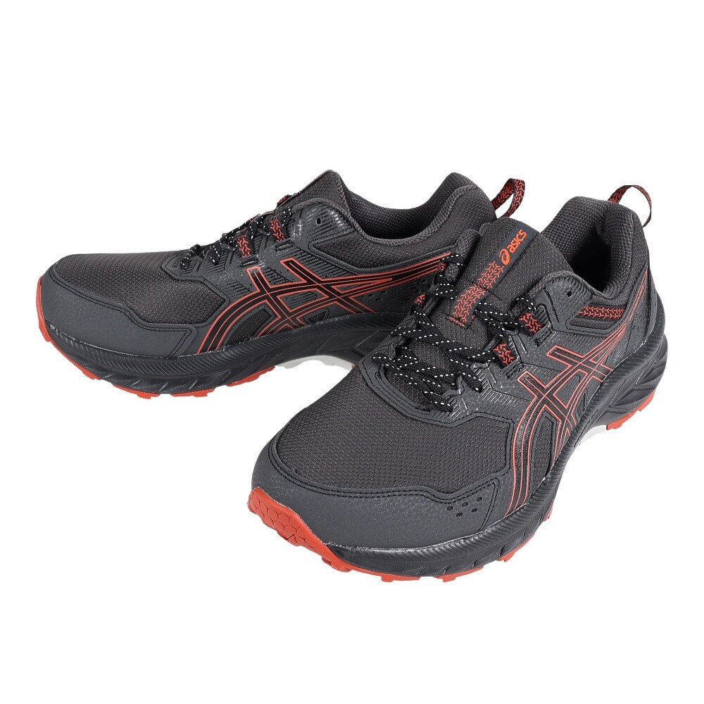 アシックス（ASICS）（メンズ）ランニングシューズ ゲル ベンチャー 9 EX WIDE 1011B488.021 スニーカートレイルラン クッション オフロード 