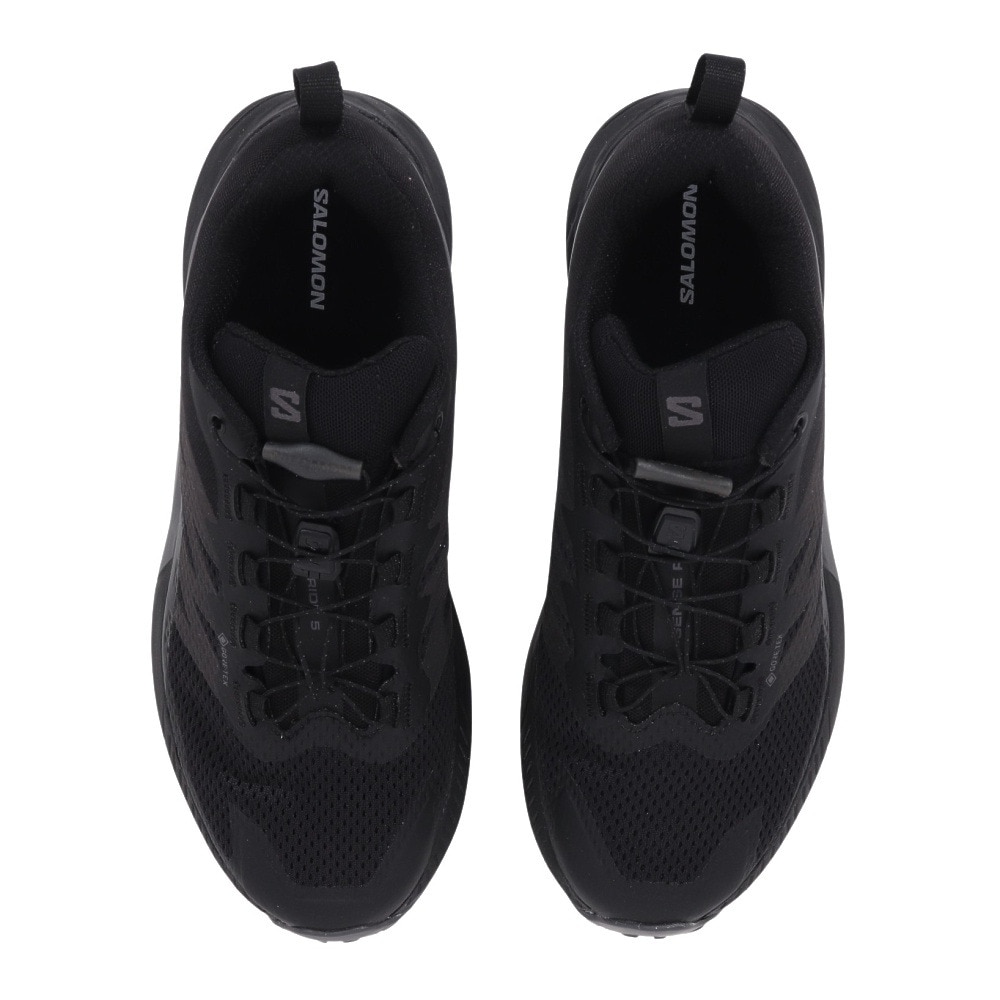 サロモン（SALOMON）（メンズ）ランニングシューズ センス ライド 5 GTX BLAC ブラック L47147200 スニーカー トレイルラン 防水 クッション性 