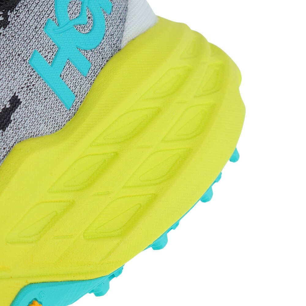 ホカ（HOKA）（メンズ）ランニング シューズ スピードゴート5 レギュラー ブラック イエロー 1123157-BEPR スニーカー トレイル クッション性 軽量 厚底