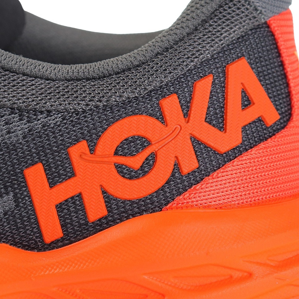 ホカ（HOKA）（メンズ）ランニングシューズ スピードゴート5 ワイド グレーレッド 1123159-CFLM スニーカー トレイルラン 厚底 登山道
